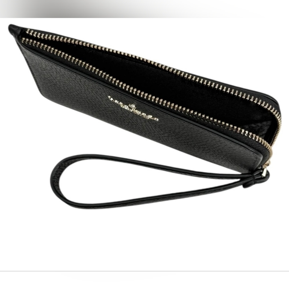 Kate Spade Black Small Card Holder Wristlet. NEW! - Picture 3 of 5